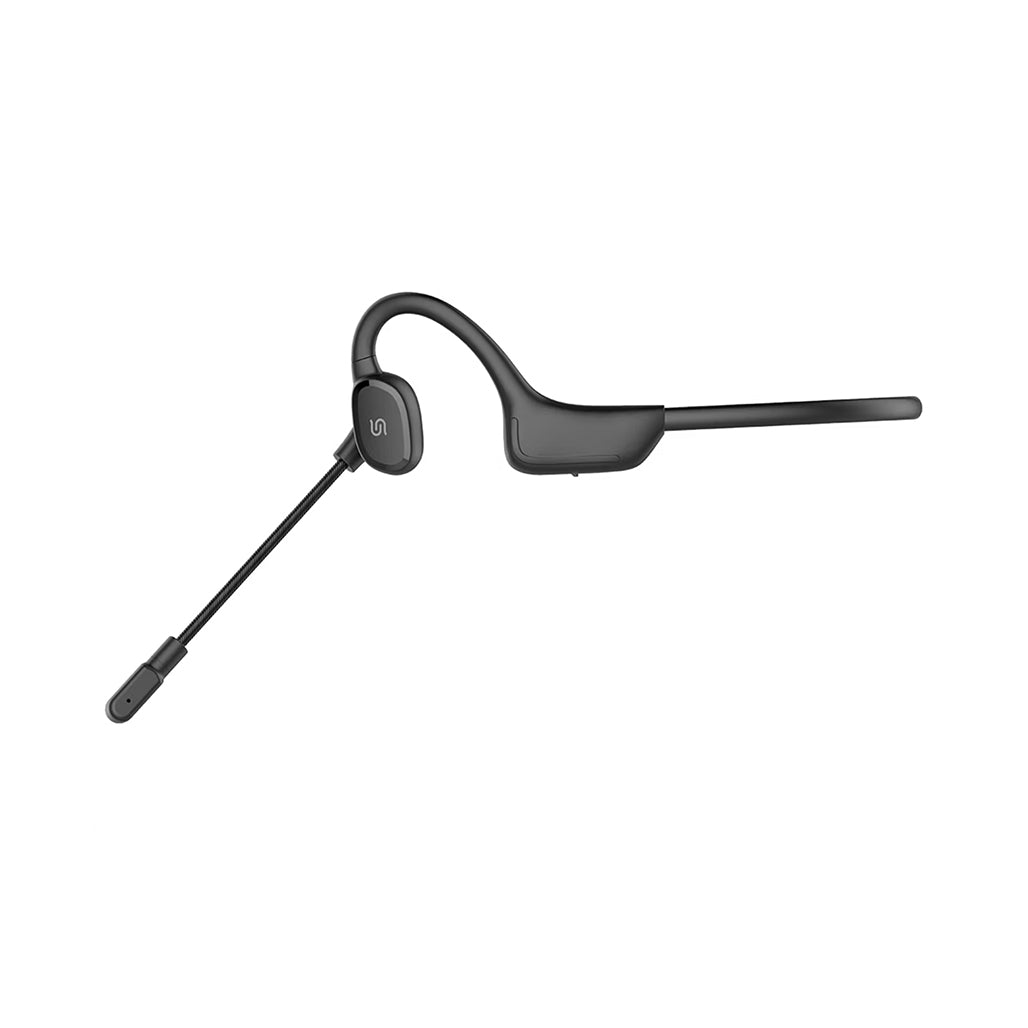 A Photo Of Porodo Vibrix Air Conduction Wireless Headset with Rotating Swivel Microphone