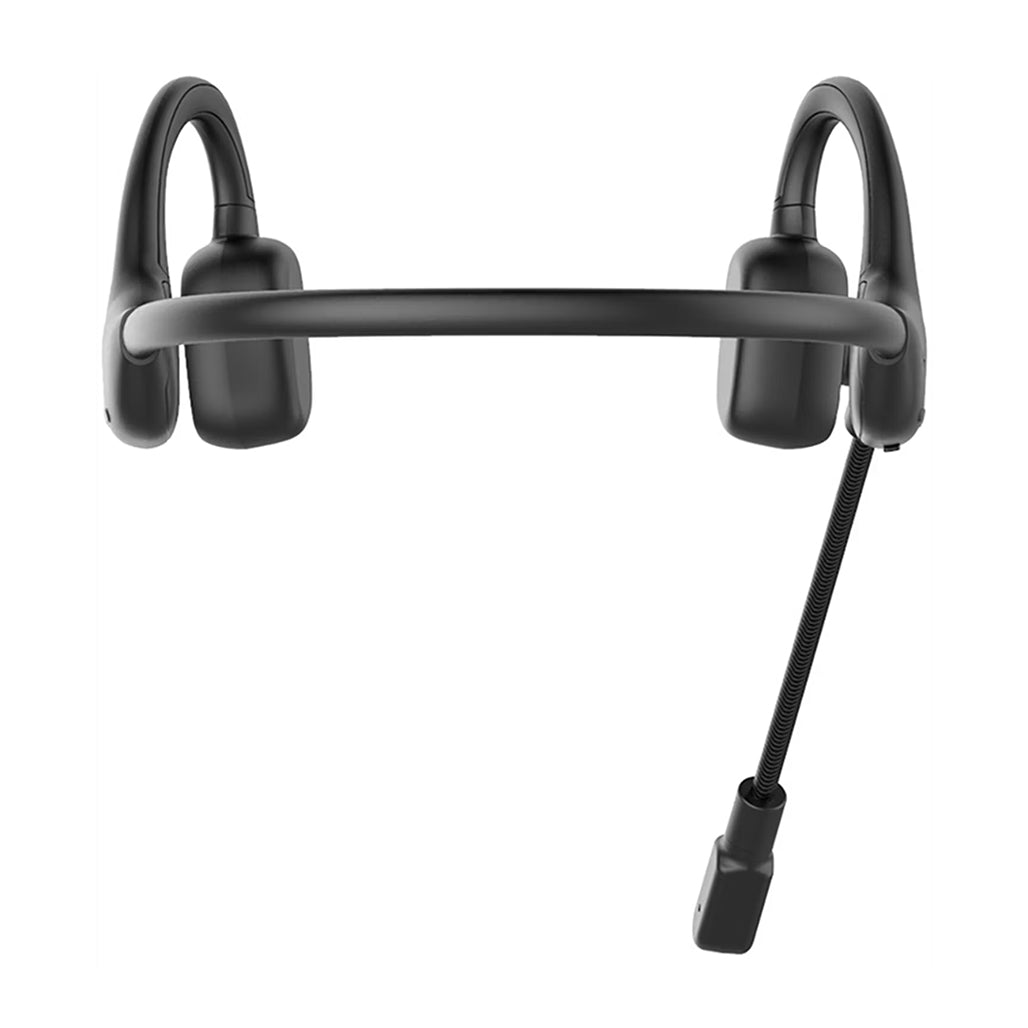A Photo Of Porodo Vibrix Air Conduction Wireless Headset with Rotating Swivel Microphone