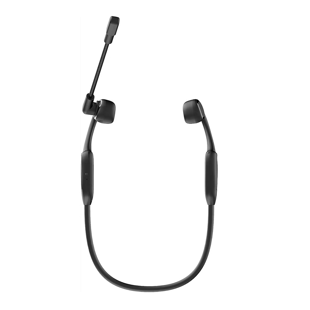 A Photo Of Porodo Vibrix Air Conduction Wireless Headset with Rotating Swivel Microphone