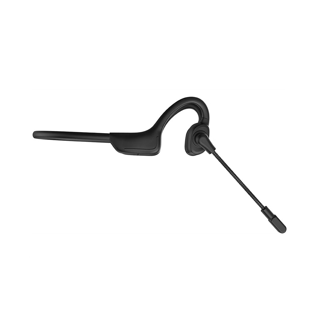 A Photo Of Porodo Vibrix Air Conduction Wireless Headset with Rotating Swivel Microphone