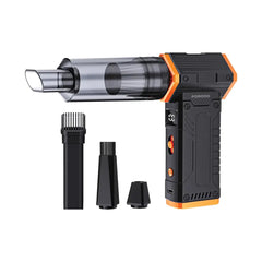 A Photo Of Porodo 2-In-1 Air Duster & Vacuum Cleaner with 4 Replaceable Nozzles