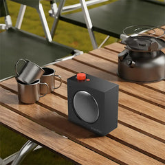 A Photo Of Porodo Soundtec Mini Vibe Box Portable Bluetooth Speaker