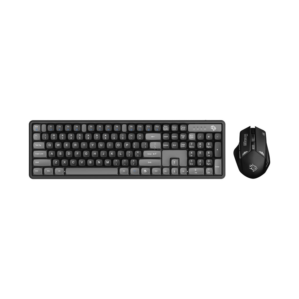 A Photo Of Porodo Gaming Wireless Keyboard and Mouse Set