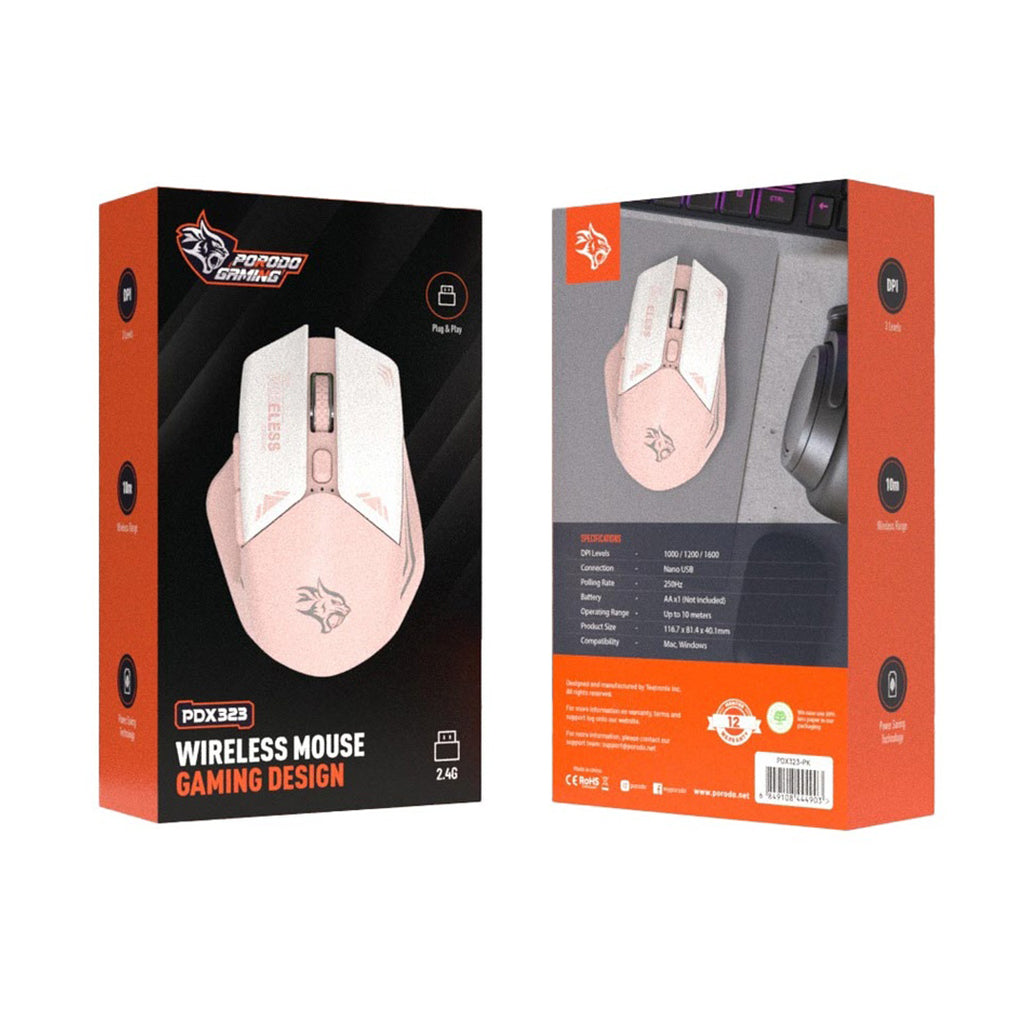 A Photo Of Porodo Gaming Wireless Mouse