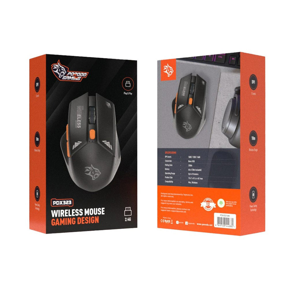 A Photo Of Porodo Gaming Wireless Mouse