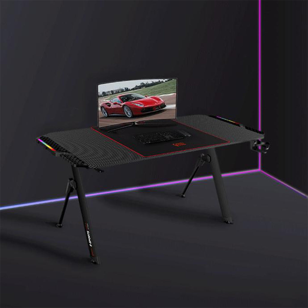 A Photo Of Porodo PDX513 E-Sports Gaming Desk