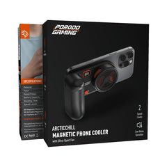 A Photo Of Porodo Gaming Arcticchill Magnetic Phone Cooler With Ultra-Quiet Fan