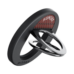 A Photo Of Pitaka MagEZ Grip3 - Slim 4.3mm Double-Ring Design | Gray/Black