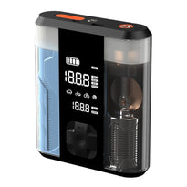 Powerology 8800mAh Jump Start Air Compressor - Transparent