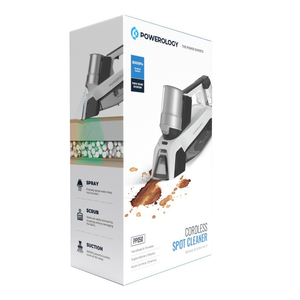 A Photo Of Powerology Cordless Spot Cleaner – White