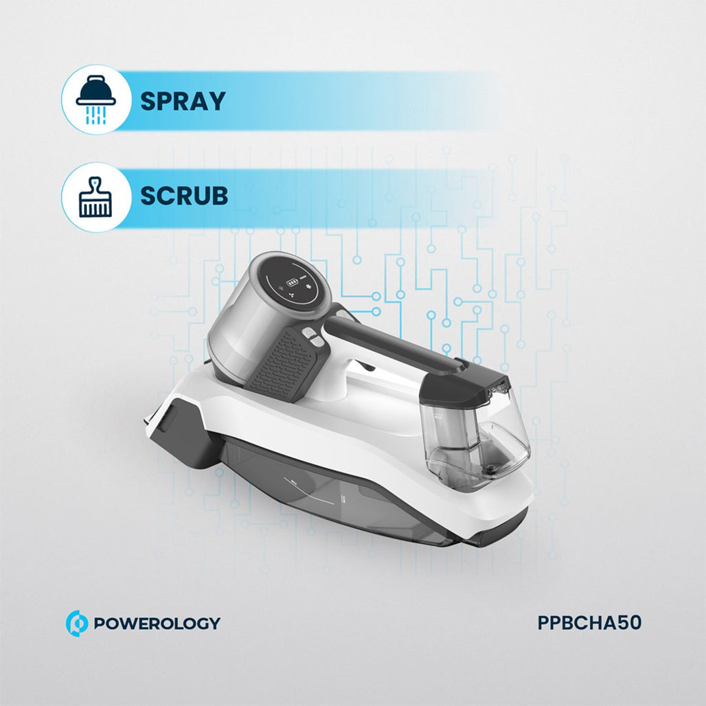 A Photo Of Powerology Cordless Spot Cleaner – White
