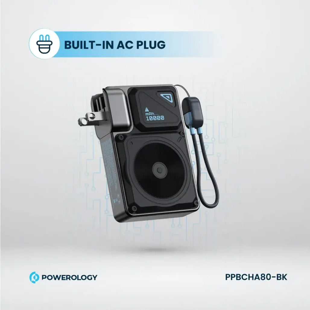 A Photo Of Powerology 10000mAh Wall Charger MagSafe Power Bank