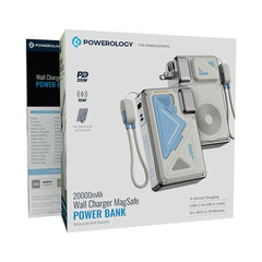 A Photo Of Powerology Wall Charger MagSafe Power Bank 20000mAh