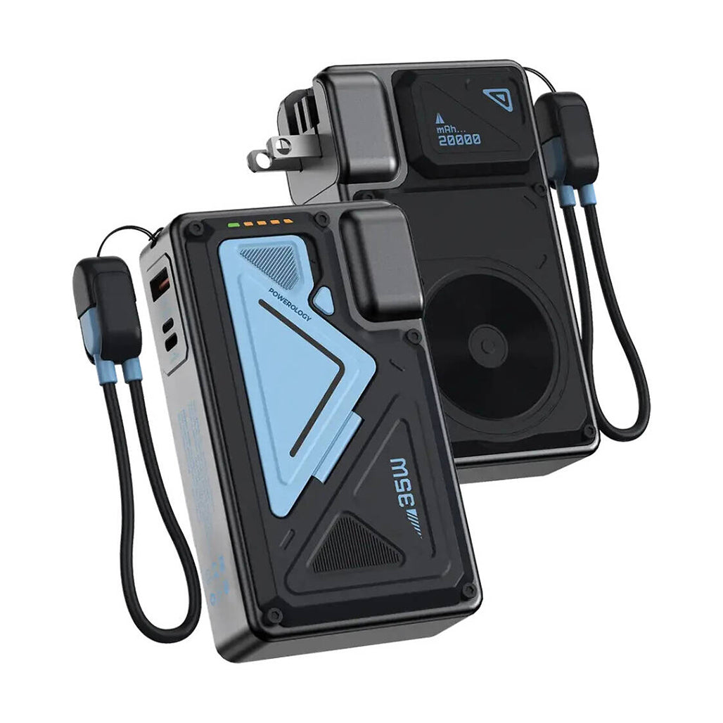 A Photo Of Powerology Wall Charger MagSafe Power Bank 20000mAh