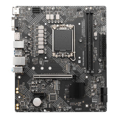 A Photo Of MSI PRO H610M-G DDR4 Micro-ATX Motherboard - Advanced Performance with Intel® H610 Chipset and Lightning Gen 4 PCIe