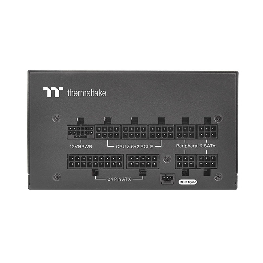 A Photo Of Thermaltake Toughpower GF3 ARGB 850W Gold - TT Premium Edition with Addressable RGB Fan, PCIe Gen 5.0 Ready, and 80 PLUS Gold Efficiency