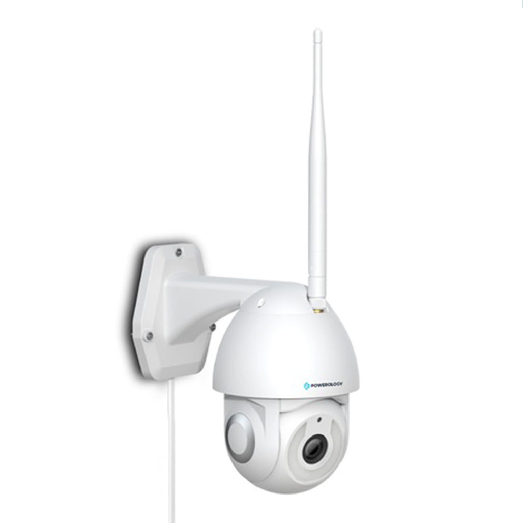 A Photo Of Powerology 4G Outdoor Camera with Motion Detection & Full-Color Night Vision
