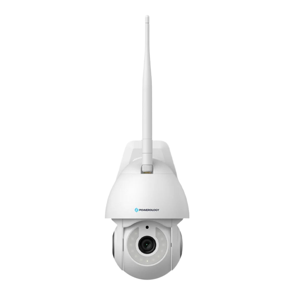 A Photo Of Powerology 4G Outdoor Camera with Motion Detection & Full-Color Night Vision