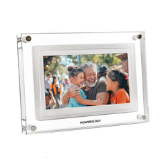 A Photo Of Powerology 7'' Smart Frame Digital Photo Display - White