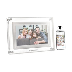 A Photo Of Powerology 10'' Smart Frame Digital Photo Display - White