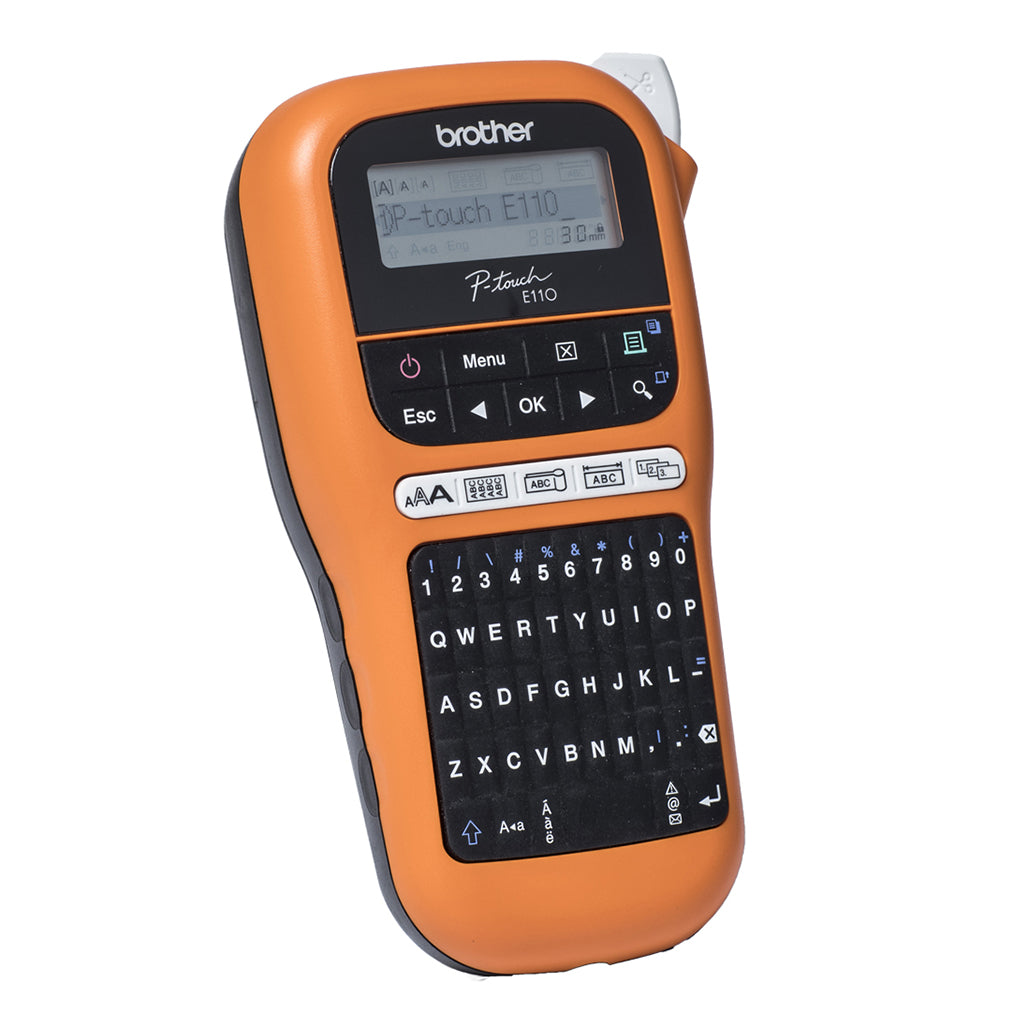 A Photo Of Brother PT-E110VP - Label Printer for Electrical and Datacom