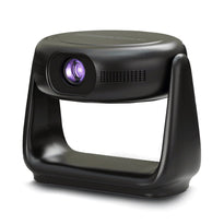 Powerology 300 ANSI Lumens FHD Portable Projector with Built-in Battery and Rotating Stand