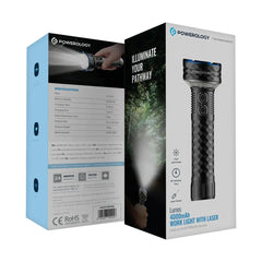 A Photo Of Powerology Lumos 4000mAh Work Light with Laser