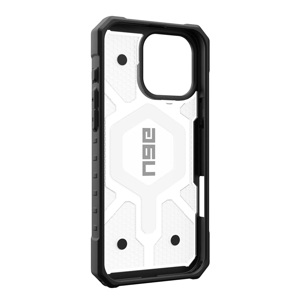 A Photo Of UAG Pathfinder Clear Case for iPhone 16 Pro Max – MagSafe Compatible, Drop Protection, Lightweight Design