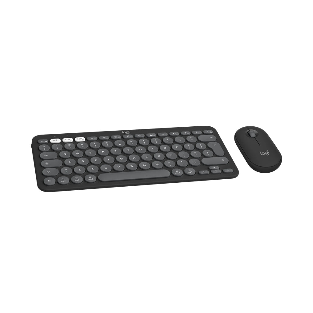A Photo Of Logitech Pebble 2 Combo - Slim Bluetooth Keyboard and Mouse Set