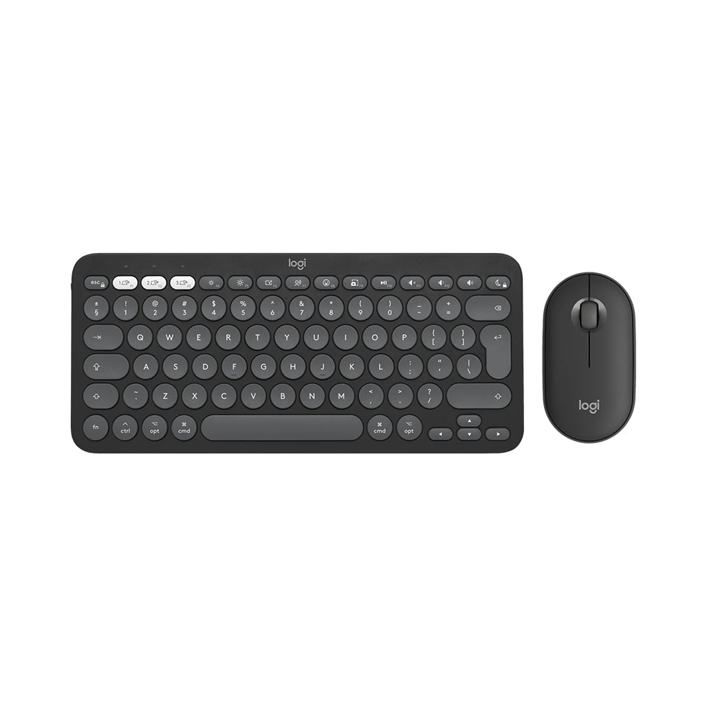 A Photo Of Logitech Pebble 2 Combo - Slim Bluetooth Keyboard and Mouse Set