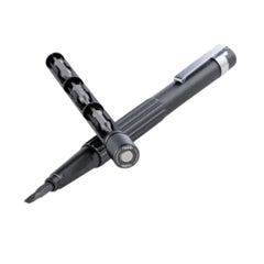 A Photo Of Pen Type Screwdriver 13 IN 1 - Compact, Portable, and Magnetic Black Tool Set