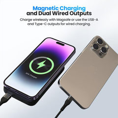 A Photo Of Philips Magnetic Wireless Power Bank with Stand