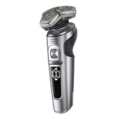 A Photo Of Philips Norelco S9000 Prestige Wet & Dry Electric Shaver with SenseIQ – Skin-Level Precision Shaving for Sensitive Skin