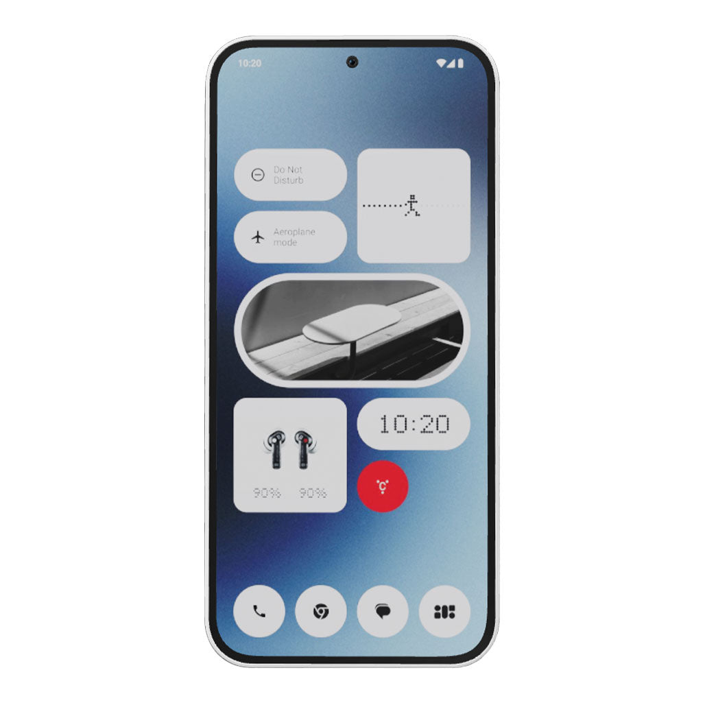 A Photo Of Nothing Phone (2a) - 12GB RAM - 256GB Storage - Milky