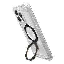 UAG Plasma XTE iPhone 16 Pro Max Case - Clear/Titanium | Ultimate Drop Protection, MagSafe Compatibility, and Metal Kickstand