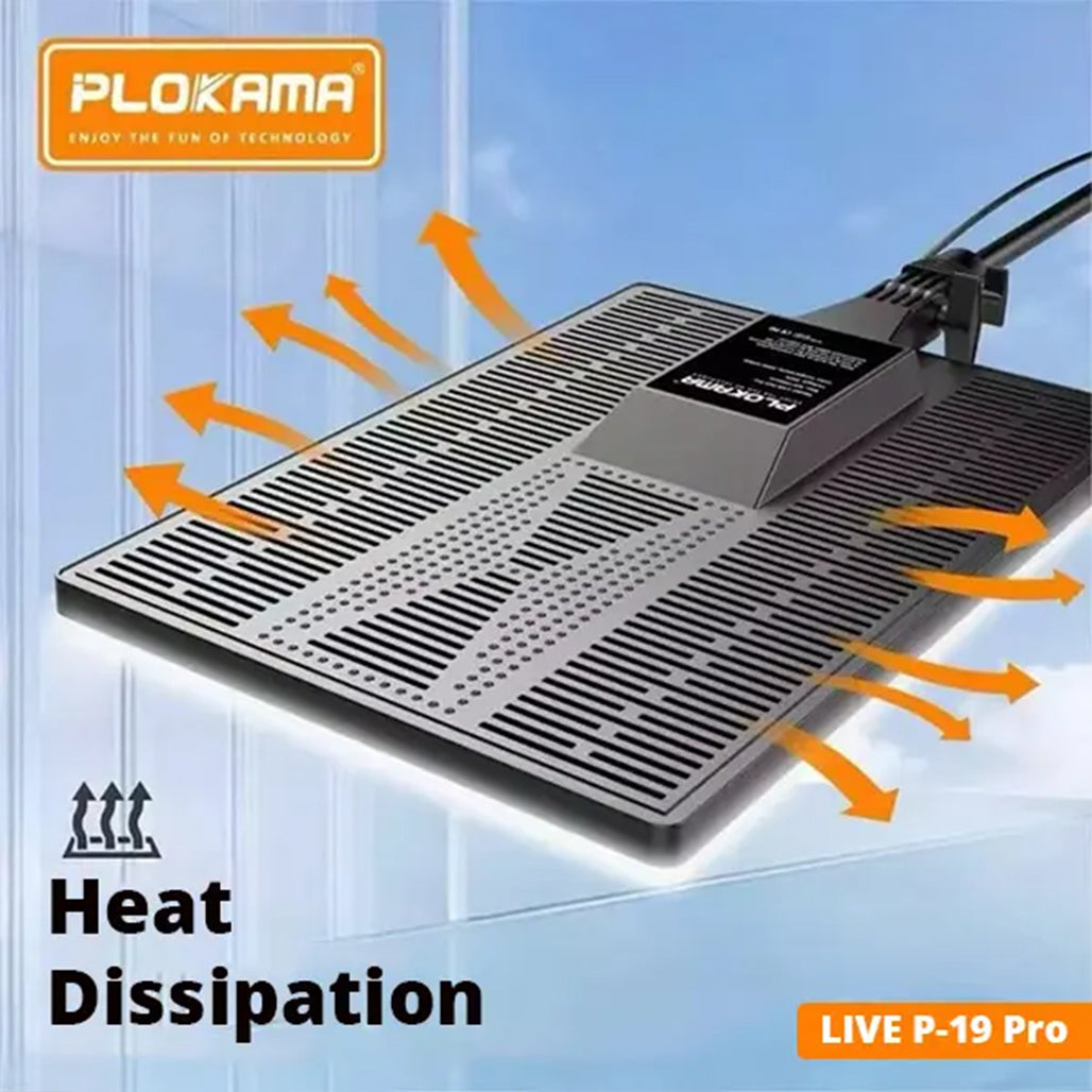 A Photo Of Plokama Live P19 Pro - 80W RGB LED Fill Light Panel