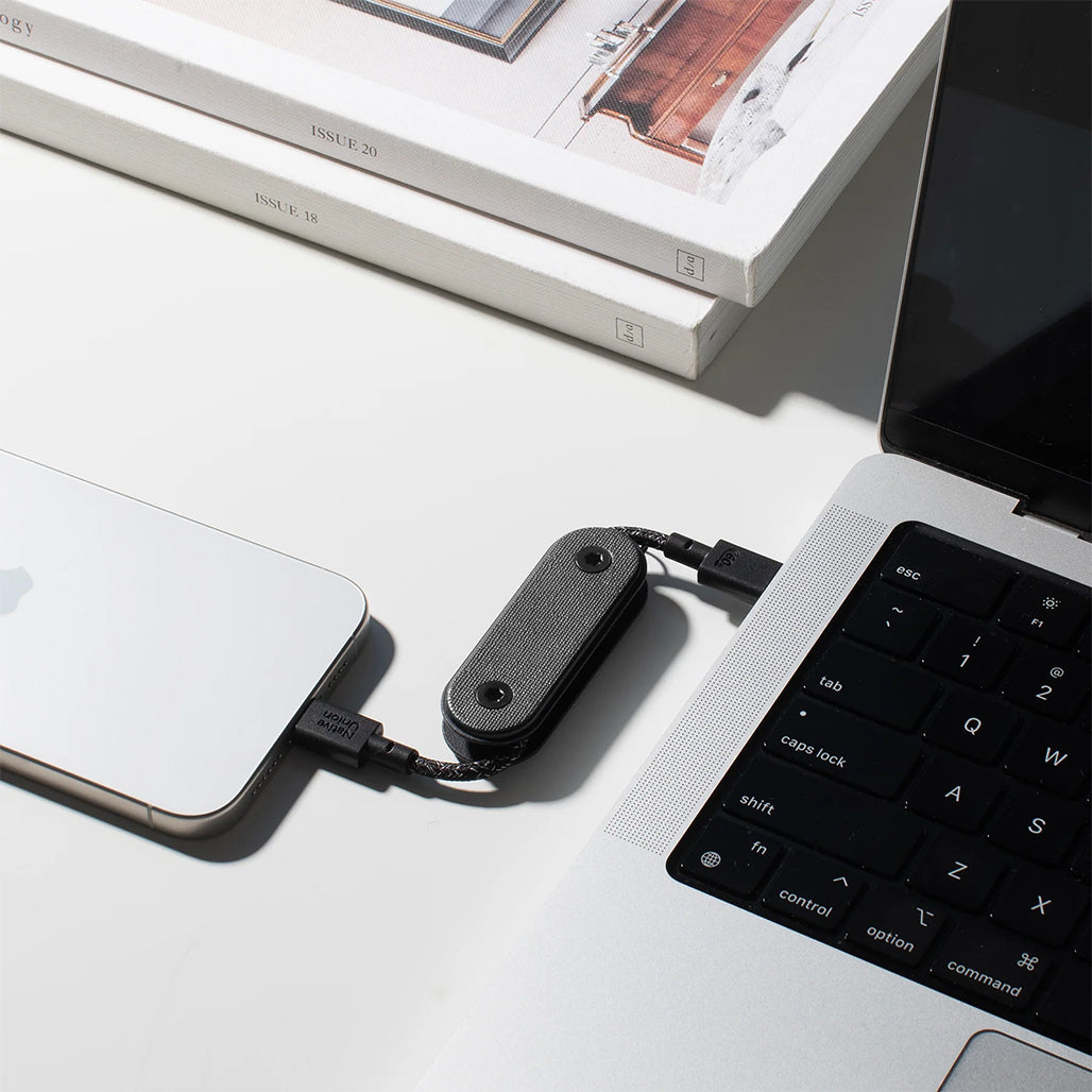 A Photo Of Native Union Pocket Cable - USB-C Keychain Fast Charging Cable 60W