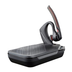 A Photo Of Poly Voyager 5200 UC Bluetooth Headset with Charging Case