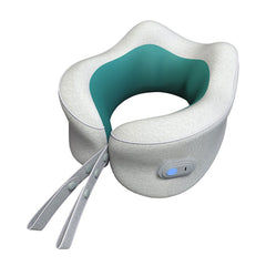 A Photo Of Porodo 3D Kneading Massage Pillow - Grey | PD-KMSPLW-GY