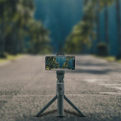 A Photo Of Porodo Bluetooth Selfie Stick with Tripod Stand & Detachable Remote Shutter | PD-UBTSV3-BK