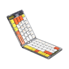 A Photo Of Porodo Crystal Shell Wireless Keyboard