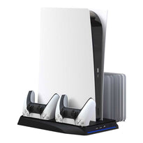 Porodo PDX116-BK Gaming PS5 Cooling And Charging Hub With Built-in Speed Touch Control