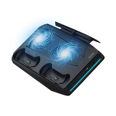 A Photo Of Porodo PDX116-BK Gaming PS5 Cooling And Charging Hub With Built-in Speed Touch Control