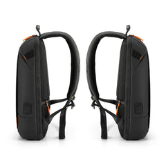 A Photo Of Porodo Gaming Water-Resistant PU Laptop Backpack With USB-C Port - Black