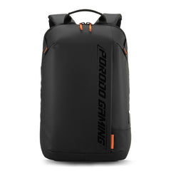 A Photo Of Porodo Gaming Water-Resistant PU Laptop Backpack With USB-C Port - Black