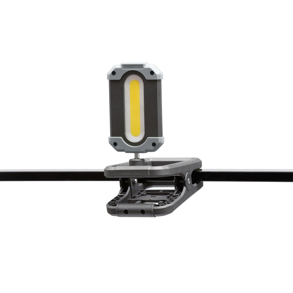 A Photo Of Porodo LifeStyle Outdoor 4000mAh 10W Magnetic Lamp with Power Bank - Black/Grey