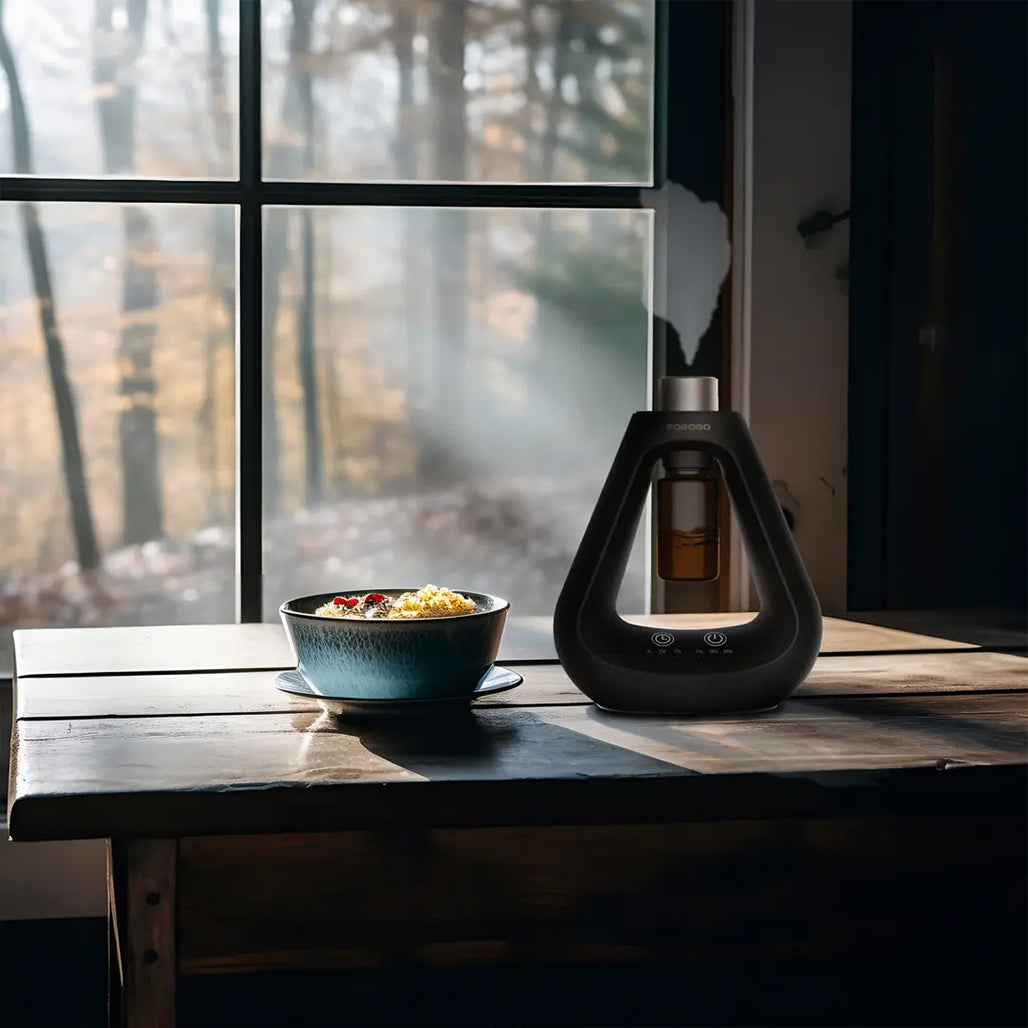 A Photo Of Porodo Lifestyle Aroma Sphere Waterless Diffuser – Long-Lasting Aromatherapy for Any Space