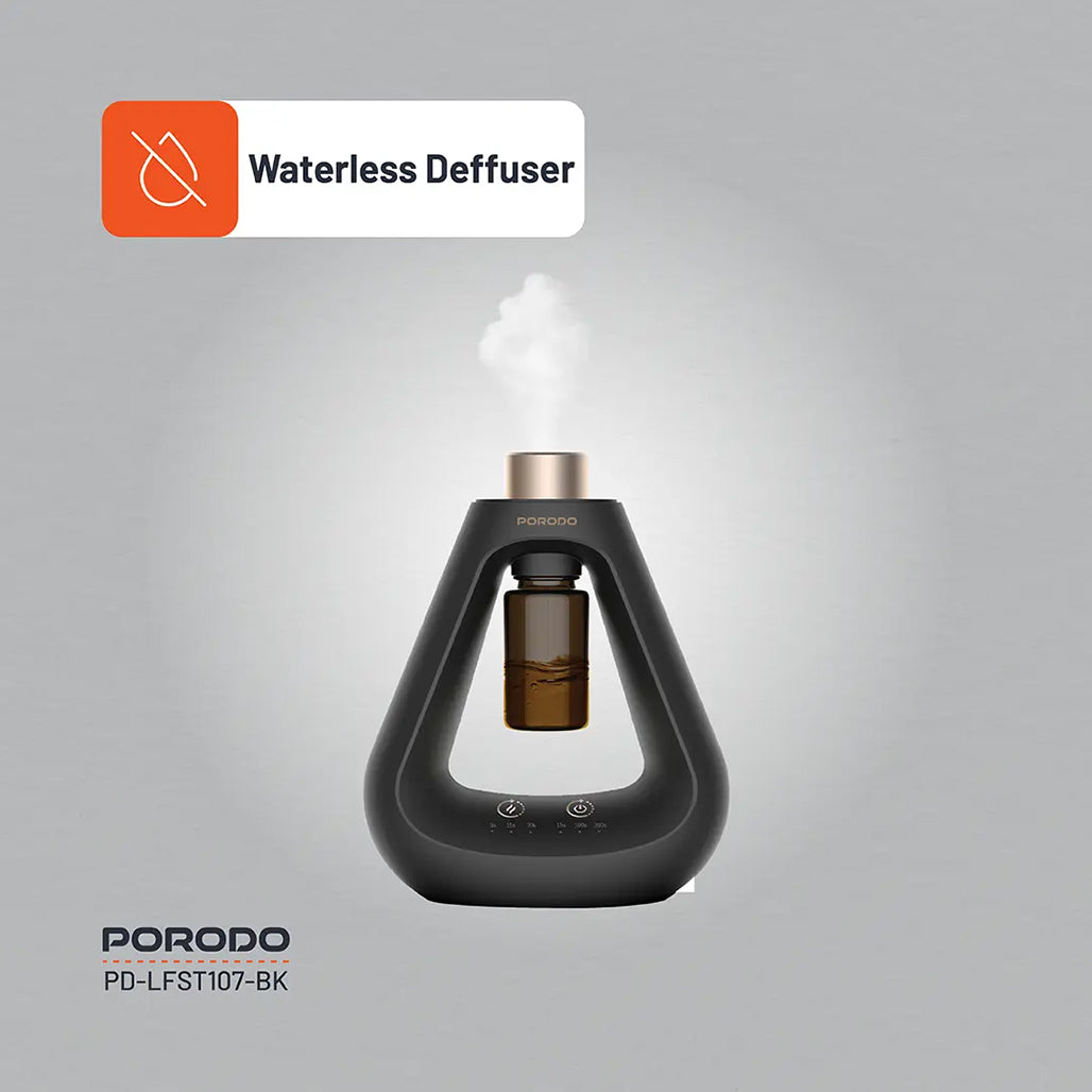 A Photo Of Porodo Lifestyle Aroma Sphere Waterless Diffuser – Long-Lasting Aromatherapy for Any Space