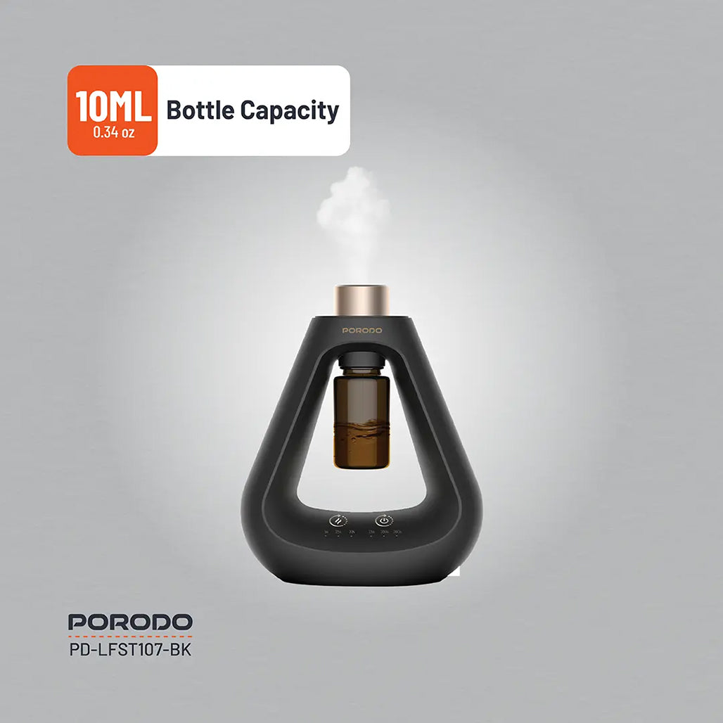 A Photo Of Porodo Lifestyle Aroma Sphere Waterless Diffuser – Long-Lasting Aromatherapy for Any Space