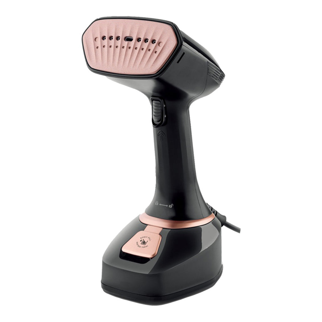 A Photo Of Porodo Lifestyle Continues Powerful Steamer Ceramic Iron Plate 1700W UK - Rose Gold